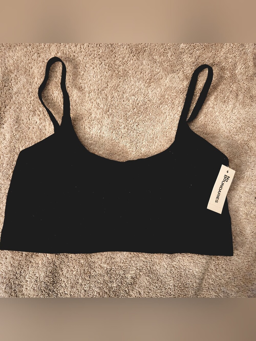 *NWT* Black Sports Bra